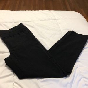 Black stretch skinny pants